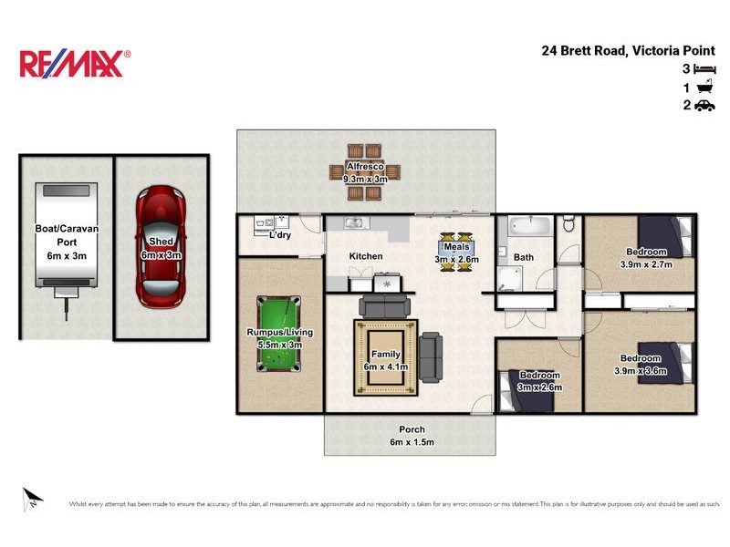 24 Brett Road, Victoria Point QLD 4165 Floorplan