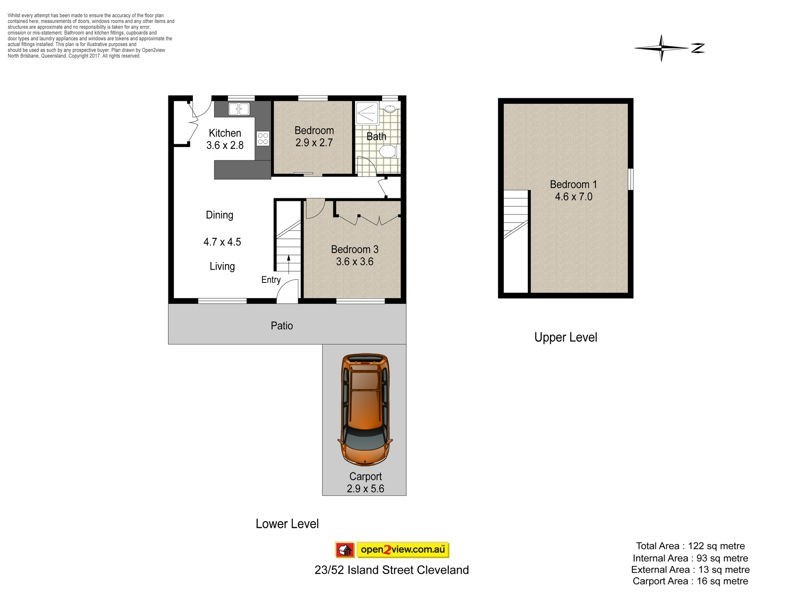 23/52 ISLAND STREET, Cleveland QLD 4163 Floorplan