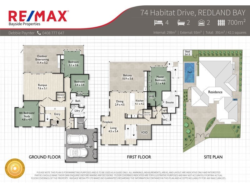 74 Habitat Drive, Redland Bay QLD 4165 Floorplan