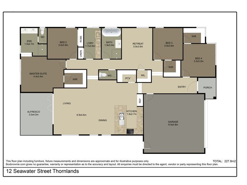 12 Seawater Street, Thornlands QLD 4164 Floorplan
