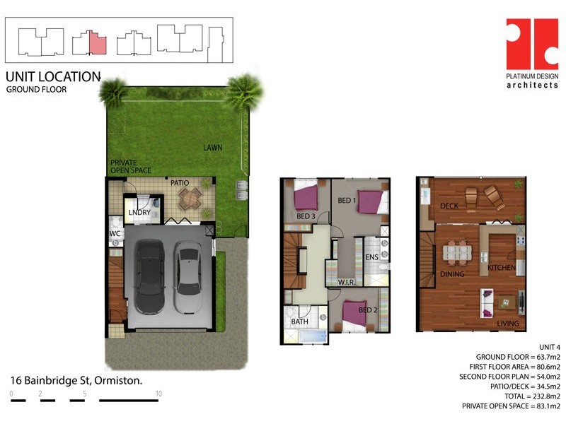 4/16 Bainbridge Street, Ormiston QLD 4160 Floorplan