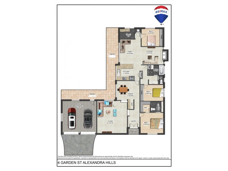 4 Garden Street, Alexandra Hills QLD 4161 Floorplan