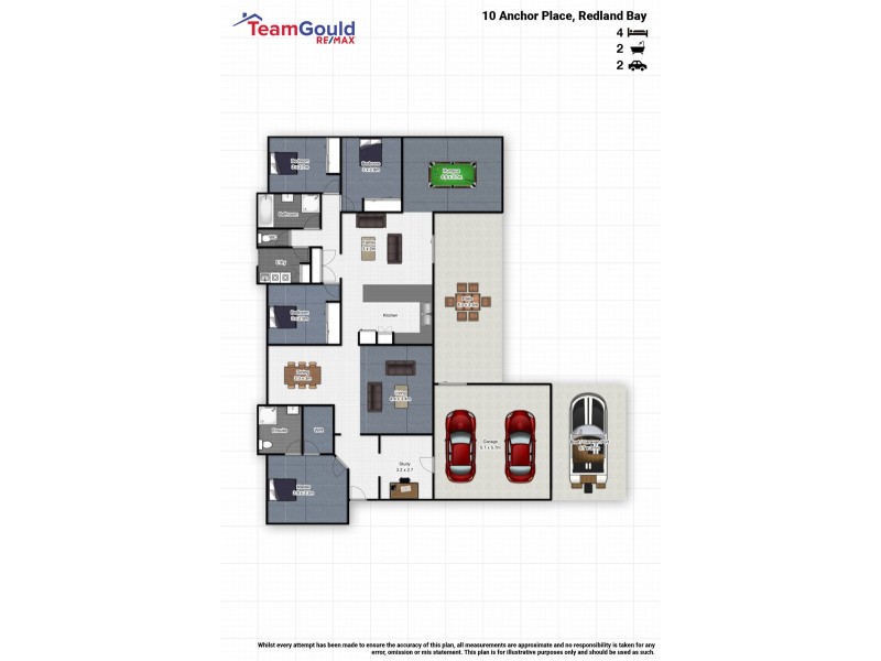 10 Anchor Place, Redland Bay QLD 4165 Floorplan
