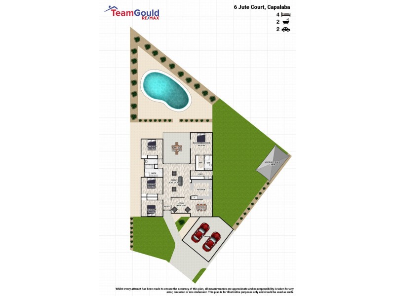 6 Jute Court, Capalaba QLD 4157 Floorplan