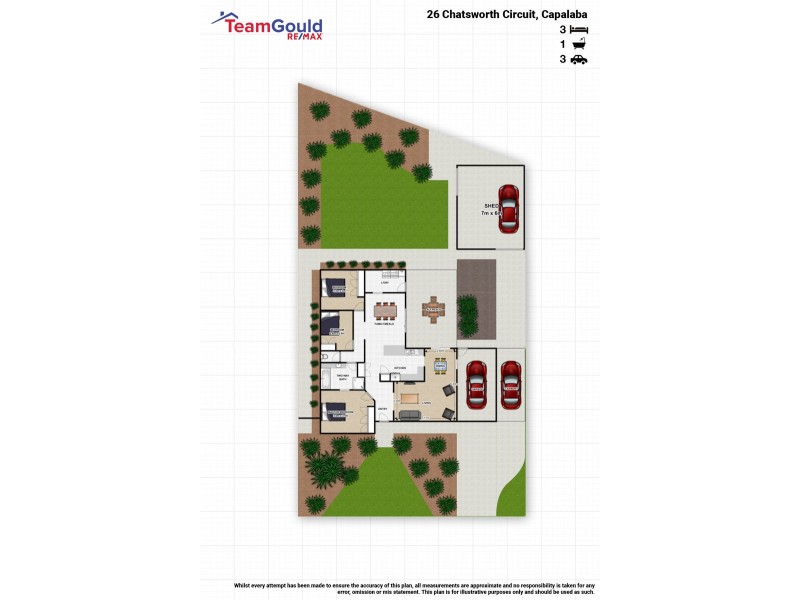 26 Chatsworth Cct, Capalaba QLD 4157 Floorplan