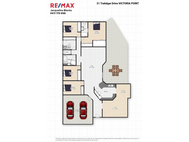 21 Trafalgar Drive, Victoria Point QLD 4165 Floorplan