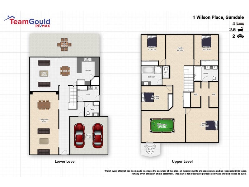 1 Wilson Place, Gumdale QLD 4154 Floorplan