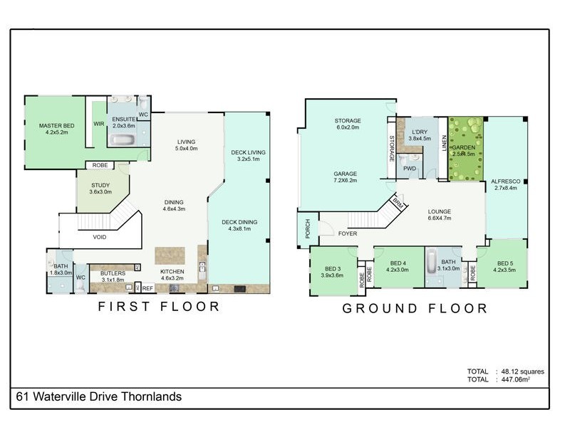 61 Waterville Drive, Thornlands QLD 4164 Floorplan