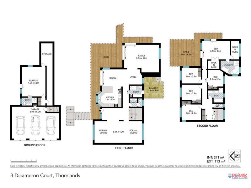 3 DICAMERON COURT, Thornlands QLD 4164 Floorplan