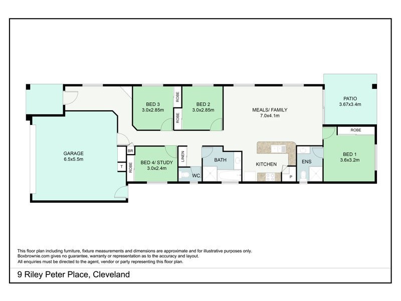 9 Riley Peter Place, Cleveland QLD 4163 Floorplan
