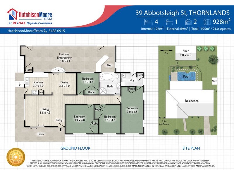 39 Abbotsleigh Street, Thornlands QLD 4164 Floorplan