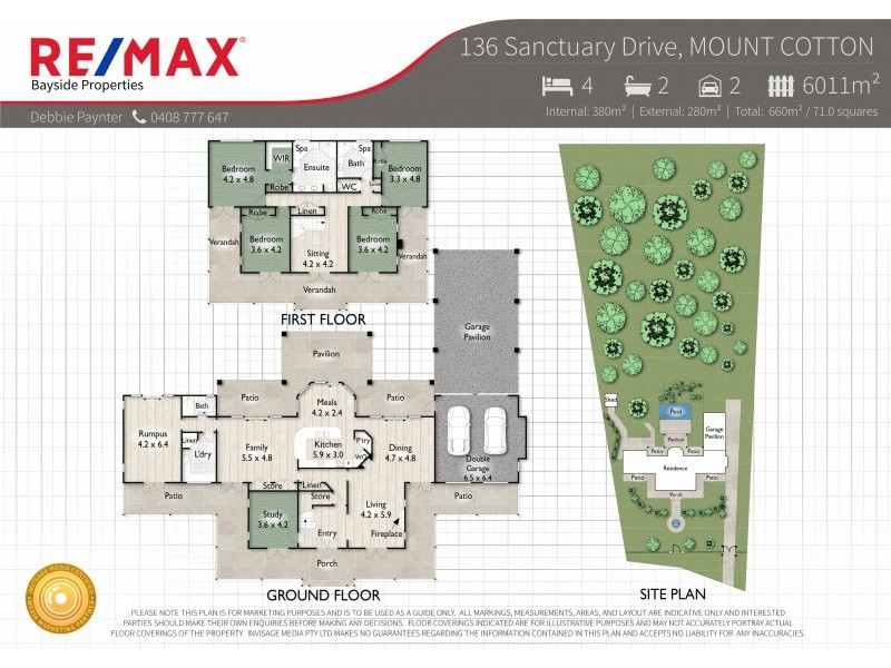 136 Sanctuary Drive, Mount Cotton QLD 4165 Floorplan