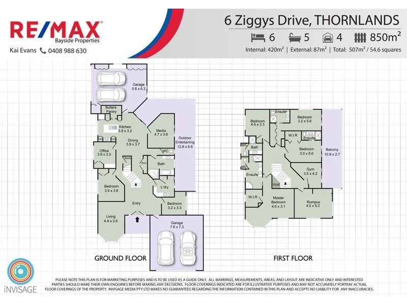 6 Ziggys Drive, Thornlands QLD 4164 Floorplan