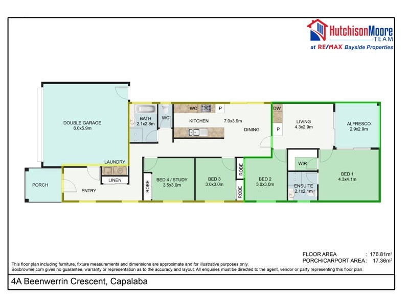 4A Beenwerrin Crescent, Capalaba QLD 4157 Floorplan