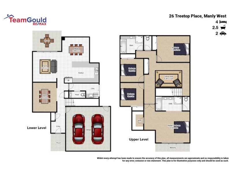 26 Treetop Place, Manly West QLD 4179 Floorplan