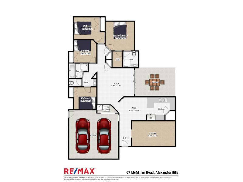 67 McMillan Road, Alexandra Hills QLD 4161 Floorplan