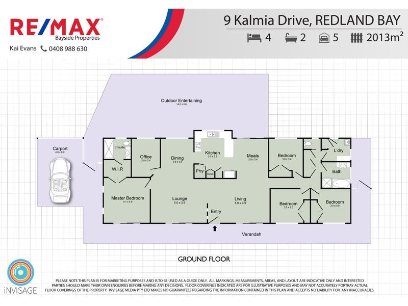 9 Kalmia Drive, Redland Bay QLD 4165 Floorplan
