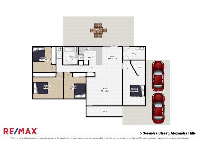 5 Soiandra Street, Alexandra Hills QLD 4161 Floorplan