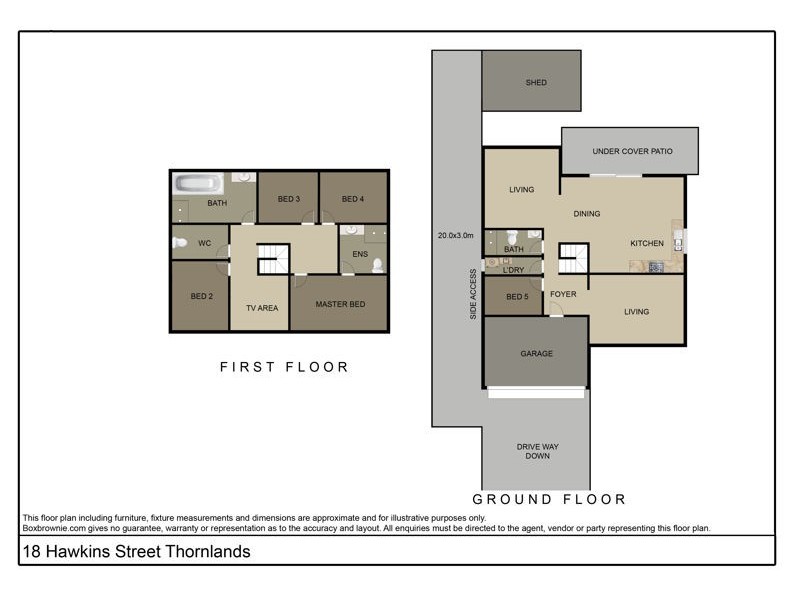 18 Hawkins Place, Thornlands QLD 4164 Floorplan