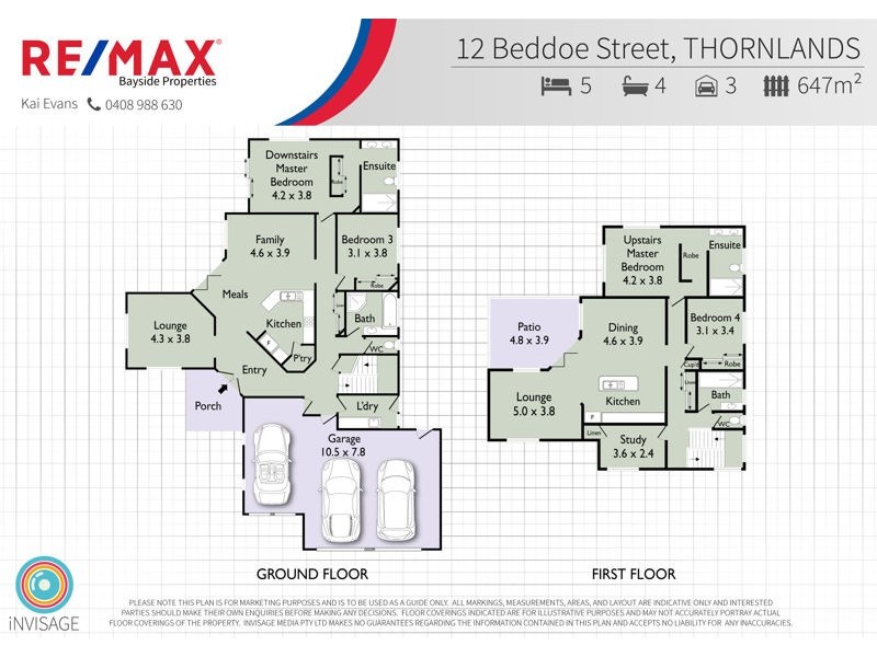 12 Beddoe Street, Thornlands QLD 4164 Floorplan