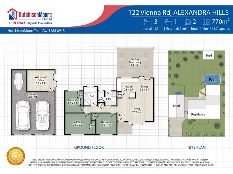 122 Vienna Road, Alexandra Hills QLD 4161 Floorplan