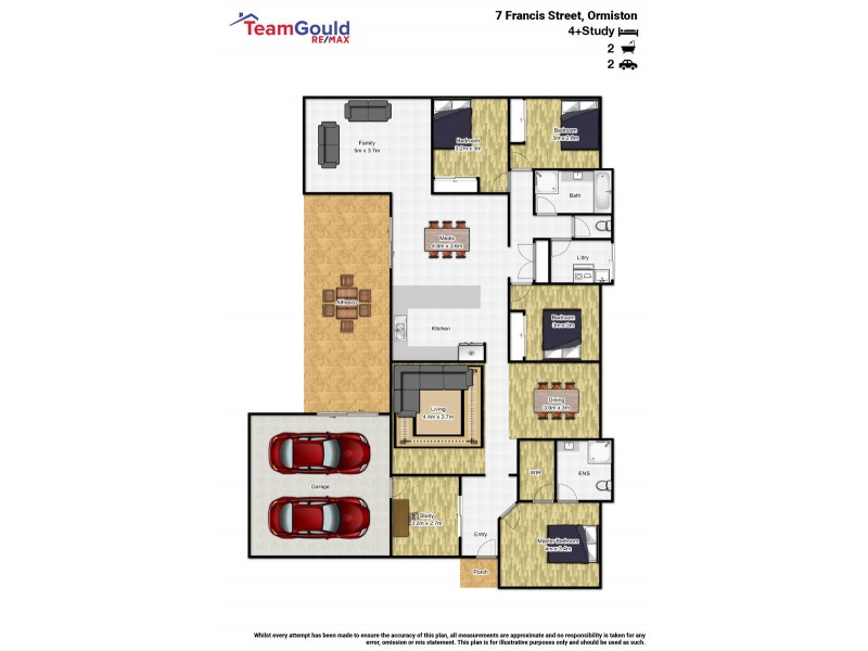 7 Francis Street, Ormiston QLD 4160 Floorplan