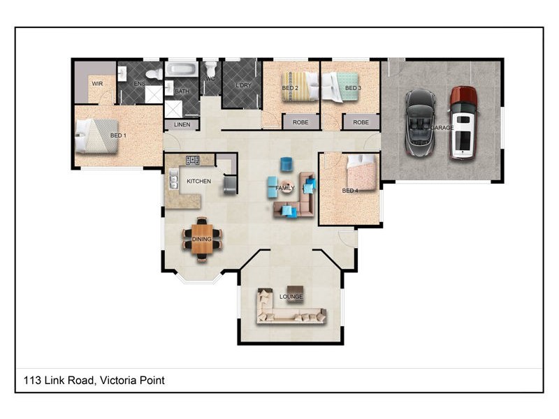 113 Link Road, Victoria Point QLD 4165 Floorplan