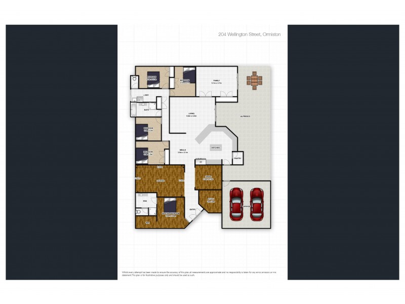 204 Wellington Street, Ormiston QLD 4160 Floorplan