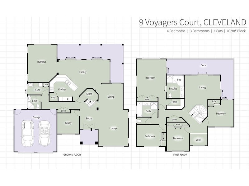 9 Voyagers Court, Raby Bay QLD 4163 Floorplan