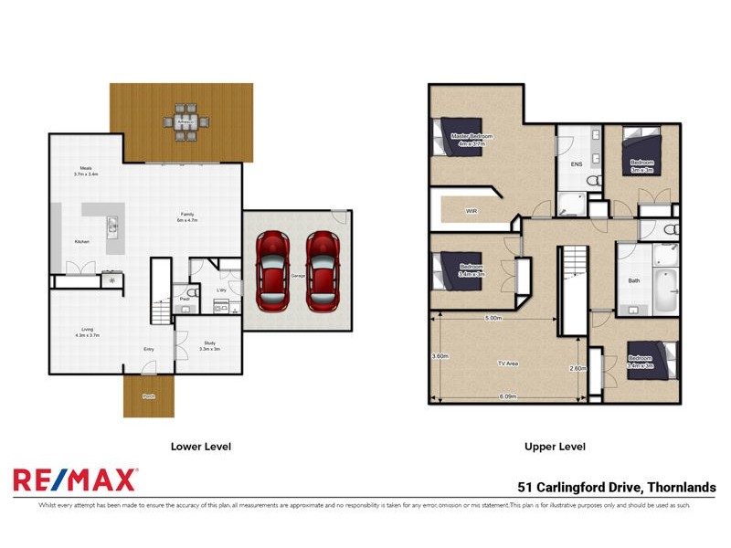 51 Carlingford Drive, Thornlands QLD 4164 Floorplan