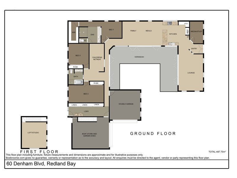 60 Denham Boulevard, Redland Bay QLD 4165 Floorplan