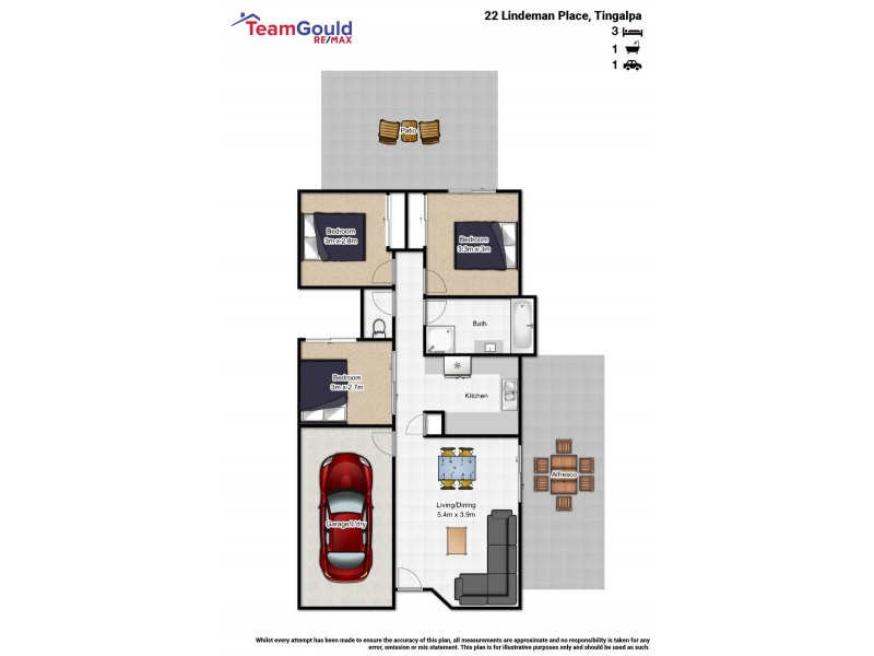 22 Lindeman Place, Tingalpa QLD 4173 Floorplan