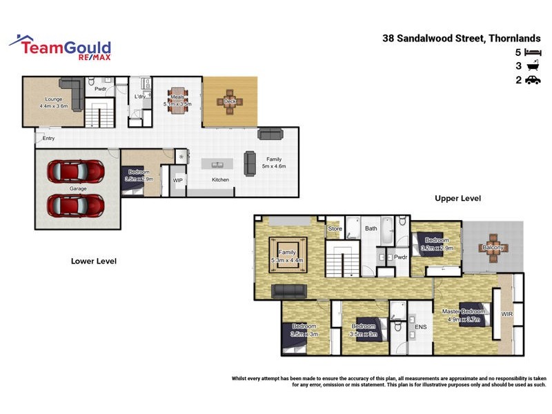 38 Sandalwood Street, Thornlands QLD 4164 Floorplan