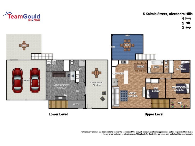 5 Kalmia Street, Alexandra Hills QLD 4161 Floorplan