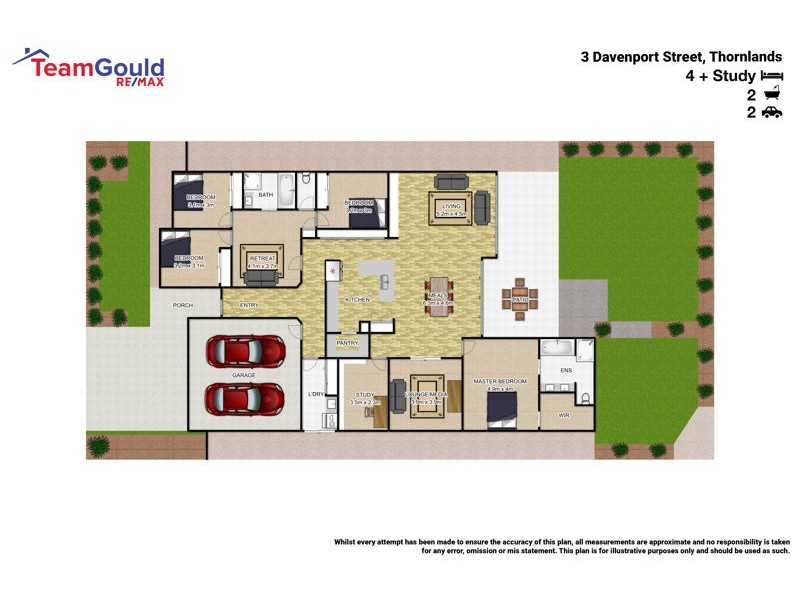 3 Davenport Street, Thornlands QLD 4164 Floorplan