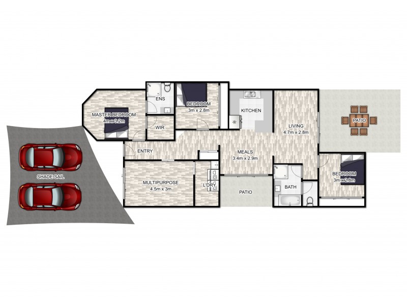 27 Lamington Place, Loganholme QLD 4129 Floorplan