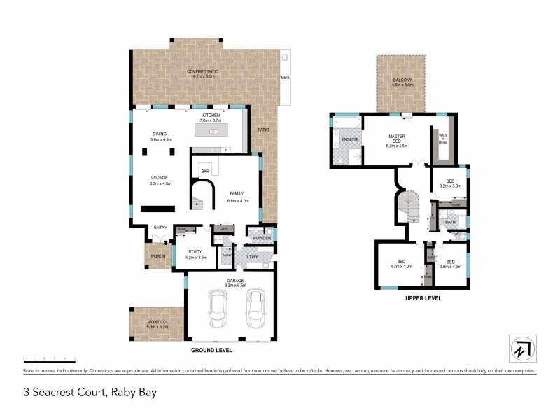 3 Seacrest Court, Raby Bay QLD 4163 Floorplan