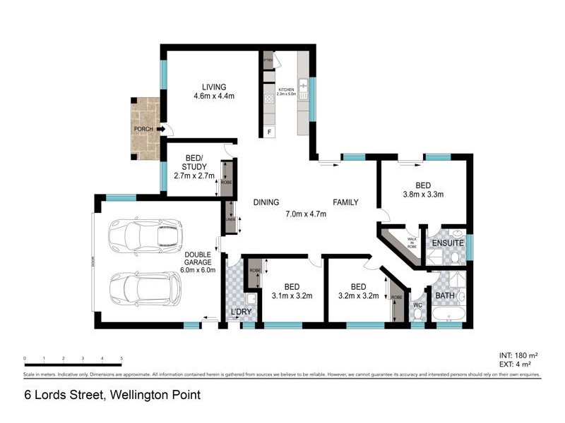 6 Lords Street, Wellington Point QLD 4160 Floorplan