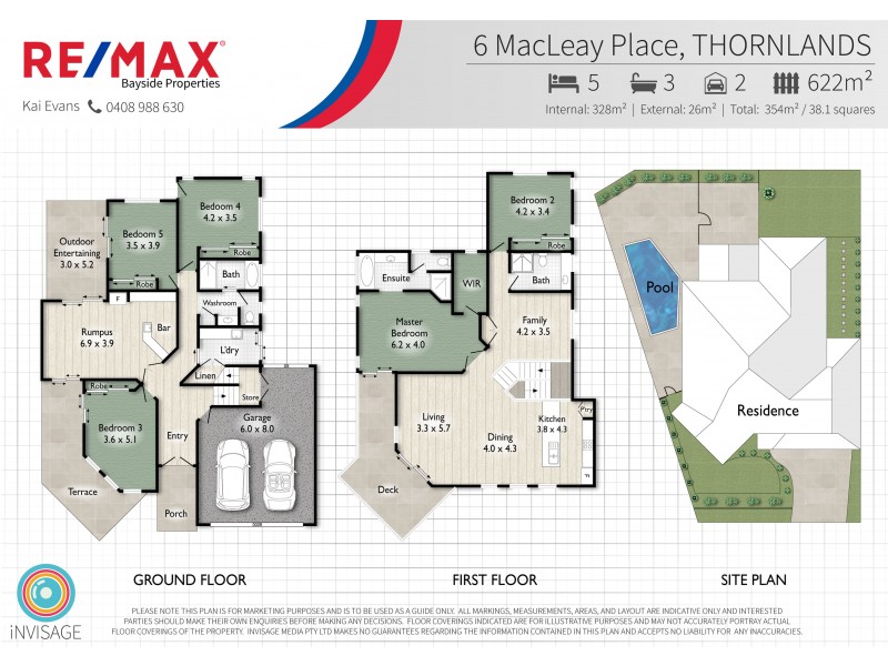 6 Macleay Place, Thornlands QLD 4164 Floorplan