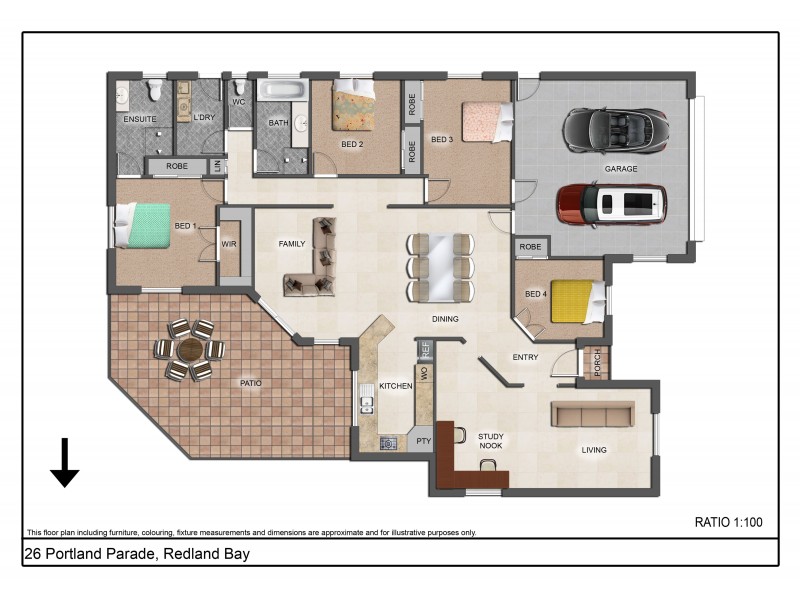 26 Portland Parade, Redland Bay QLD 4165 Floorplan