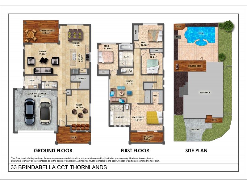 33 Brindabella Circuit, Thornlands QLD 4164 Floorplan