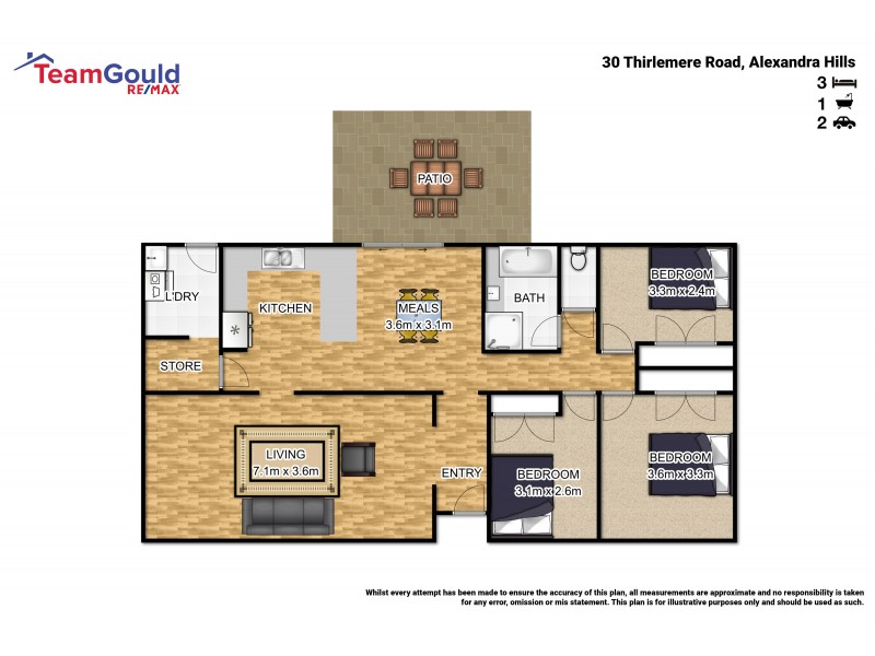 30 Thirlemere Rd, Alexandra Hills QLD 4161 Floorplan