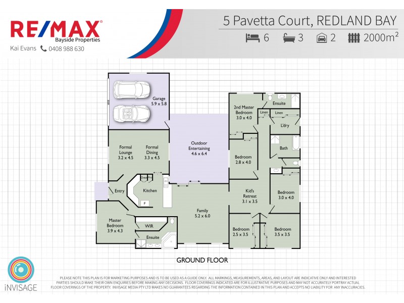 5 Pavetta Court, Redland Bay QLD 4165 Floorplan
