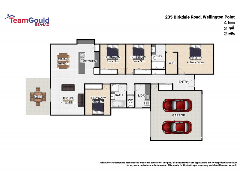 235 Birkdale Road, Birkdale QLD 4159 Floorplan