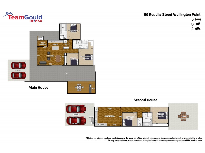 50 Rosella St, Wellington Point QLD 4160 Floorplan