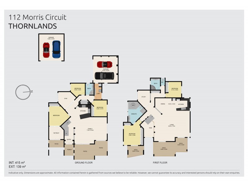 112 Morris CIrcuit, Thornlands QLD 4164 Floorplan