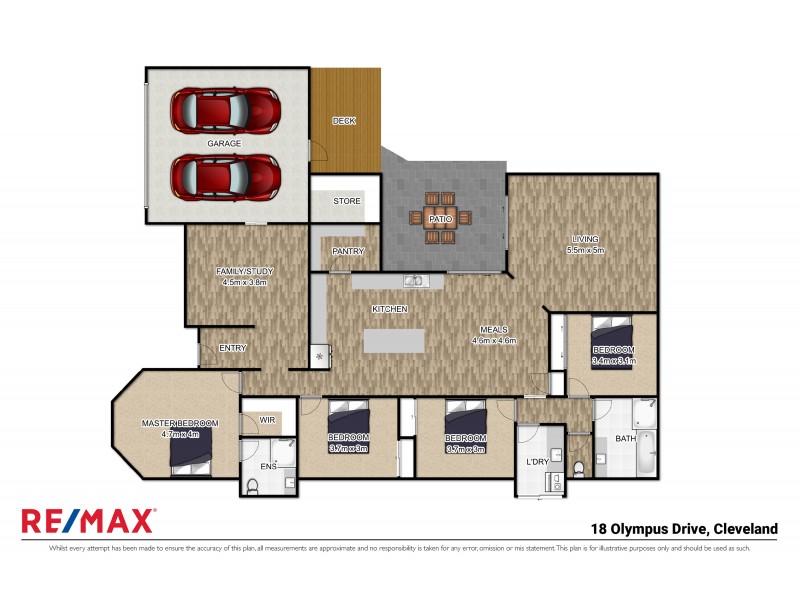 18 Olympus Drive, Cleveland QLD 4163 Floorplan