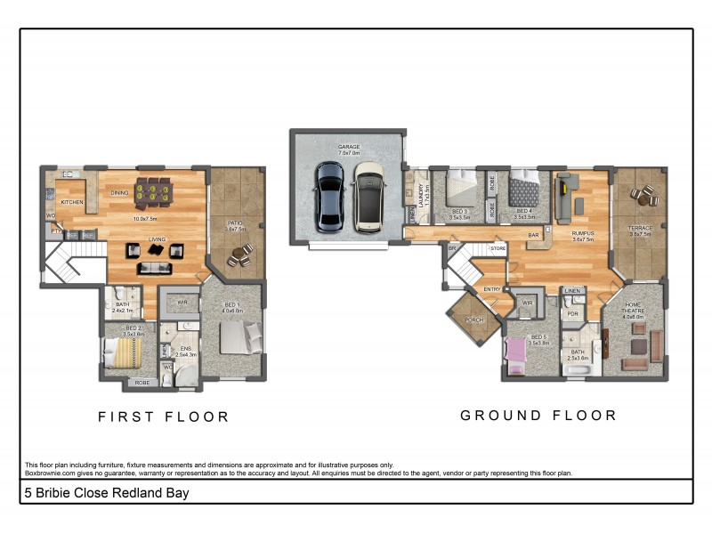 5 Bribie Close, Redland Bay QLD 4165 Floorplan