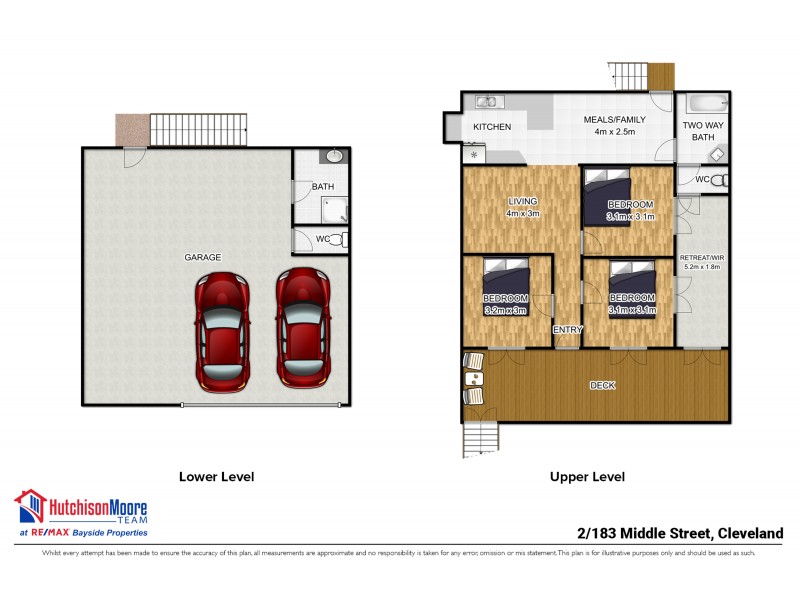 2/183 Middle Street, Cleveland QLD 4163 Floorplan