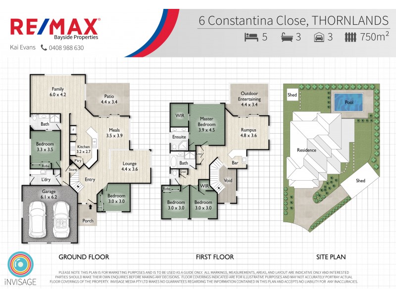 6 Constantina Close, Thornlands QLD 4164 Floorplan